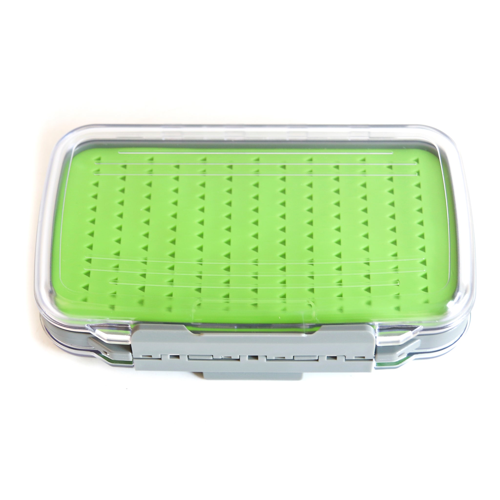 Extra-Large Silicone Double Sided Clear Lid Fly Box