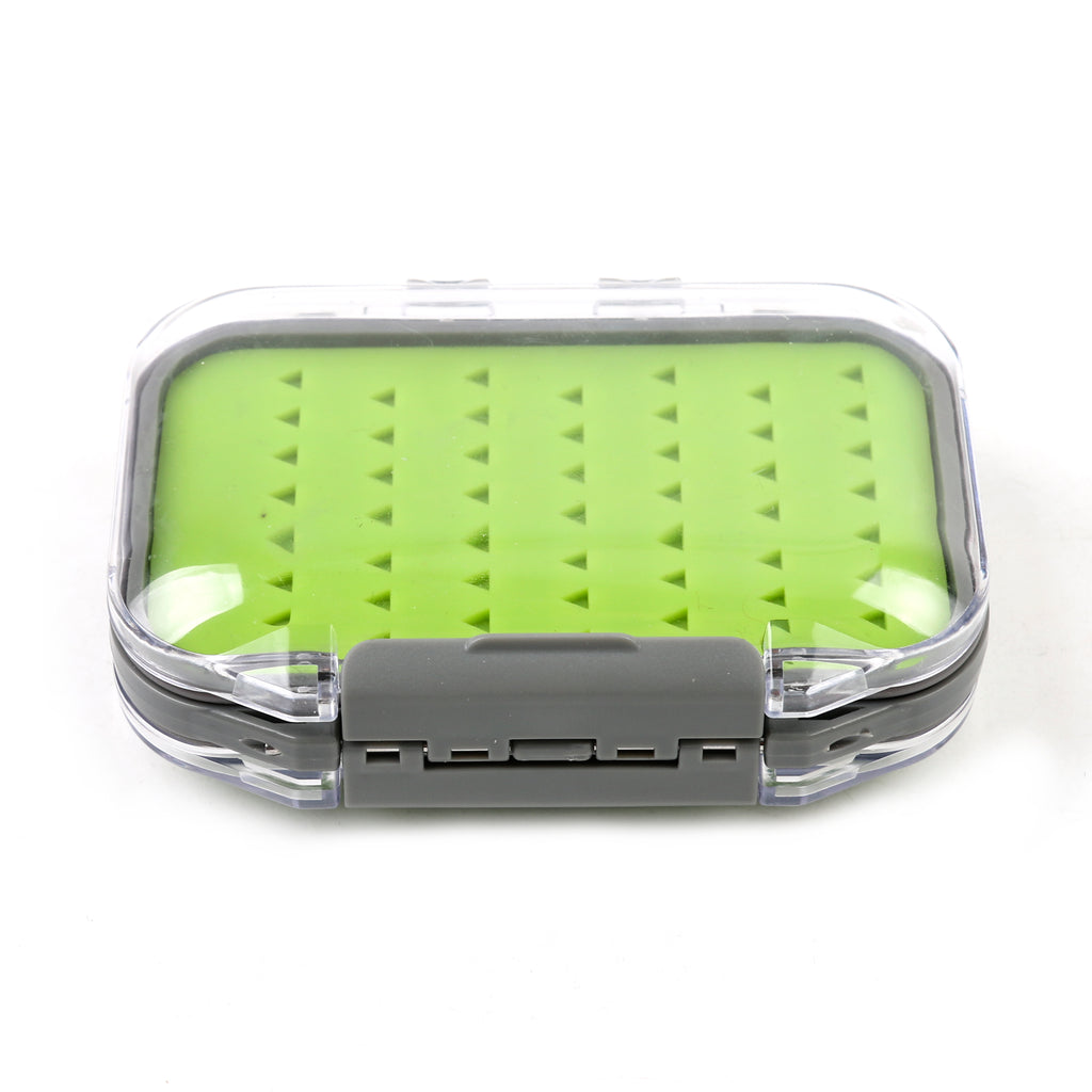 Leadingstar Silicone Fly Box Portable Transparent Impact Resistant Waterproof  Fishing Storage Box 